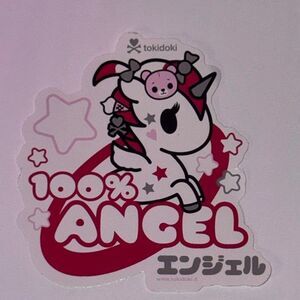 tokidoki 100% Angel Die Cut Sticker